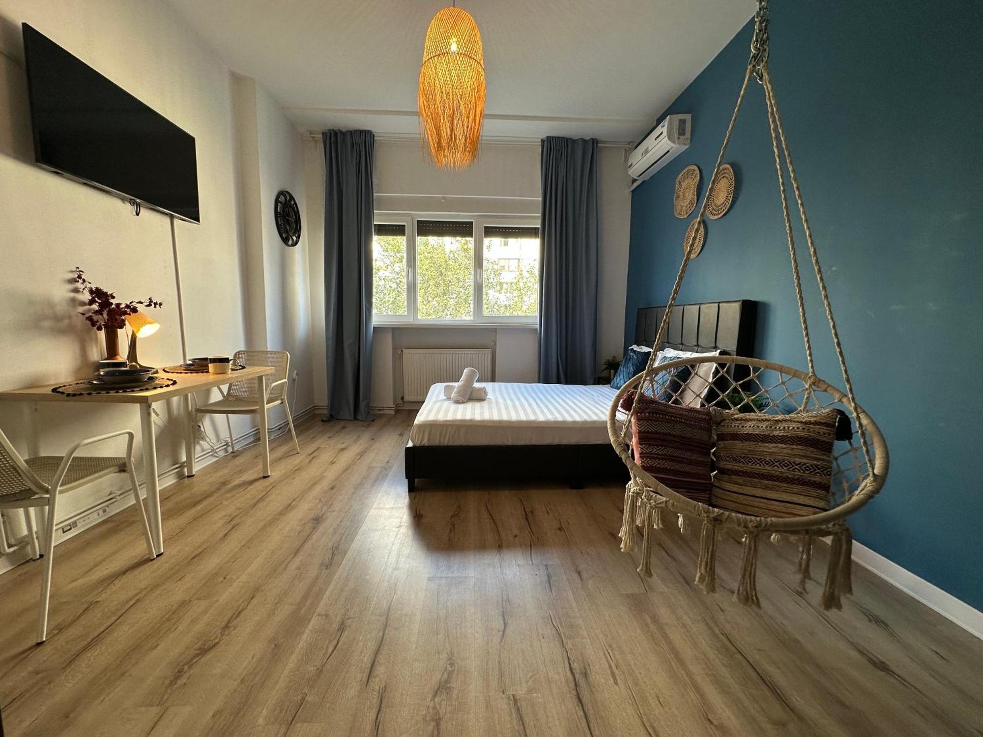 Central Studio Sapphire Apartment Bukares Bagian luar foto